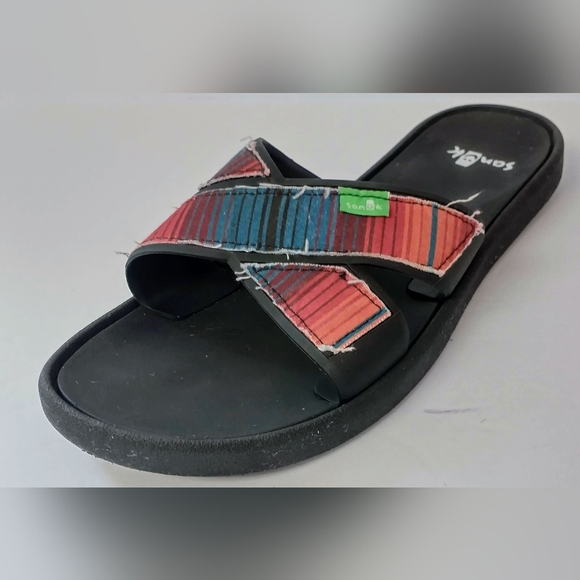 Sanuk Beachwalker Slides Women's Size 11 - Picture 2 of 12